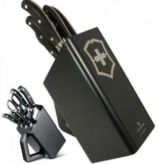 CEPPO COLTELLI NERO C/STOLE MASTERCHEEF VICTORINOX